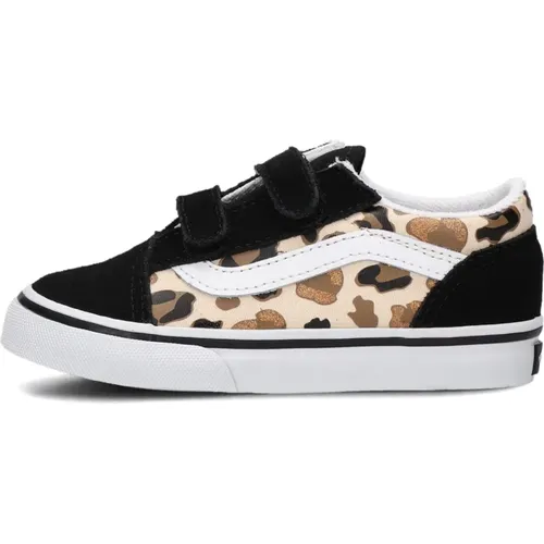 Schwarze Wildleder-Sneakers mit Panther-Print - Vans - Modalova