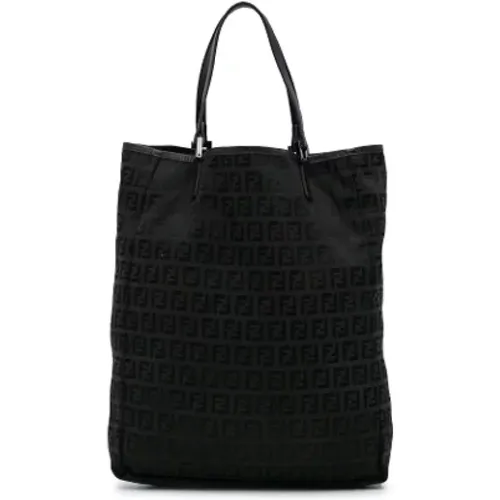 Pre-owned Tote Bags, female, , Size: ONE SIZE Pre-owned Canvas totes - Fendi Vintage - Modalova