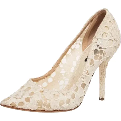 Pre-owned Pumps, female, , Size: 8 US Pre-owned Lace heels - Dolce & Gabbana Pre-owned - Modalova