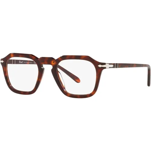 Glasses, unisex, , Size: 50 MM Havana Eyewear Frames - Persol - Modalova