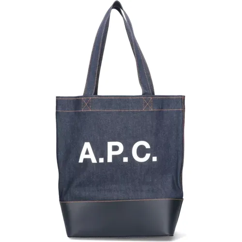 Tote Bags, male, , Size: ONE SIZE Stylish Bags Collection - A.p.c. - Modalova