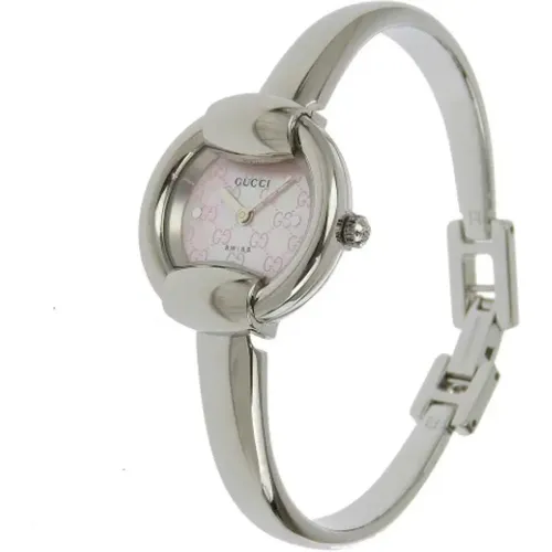 Pre-owned Watches, female, , Size: ONE SIZE Pre-owned Stainless Steel watches - Gucci Vintage - Modalova