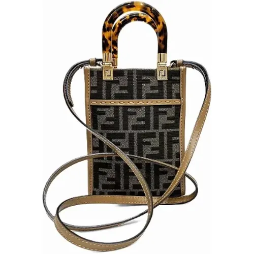 Pre-owned Handbags, female, , Size: ONE SIZE Pre-owned Canvas fendi-bags - Fendi Vintage - Modalova