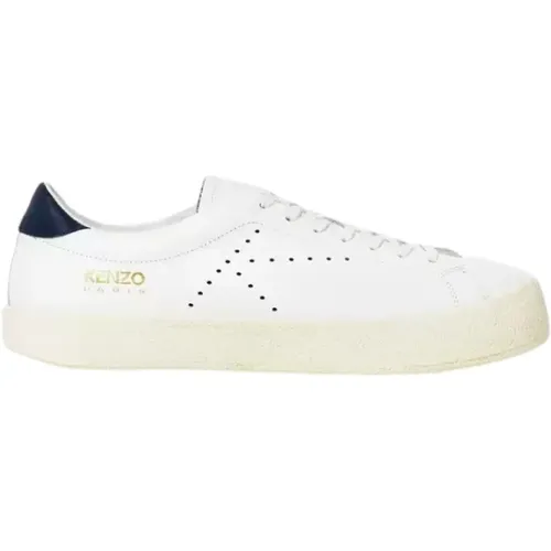 Leder Logo Sneakers Kenzo - Kenzo - Modalova