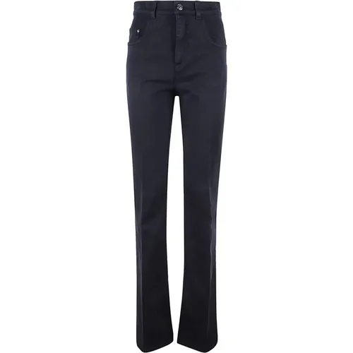 Slim-Fit Blau & Grün Jeans , Damen, Größe: W29 - N21 - Modalova