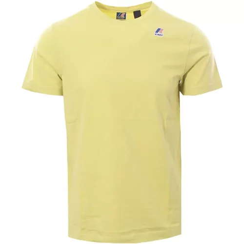 Polo Shirt Kollektion,Jersey Baumwoll T-shirt mit Bedrucktem Logo,Knitwear,T-Shirts,Klassische Wasserdichte Jacke - K-way - Modalova