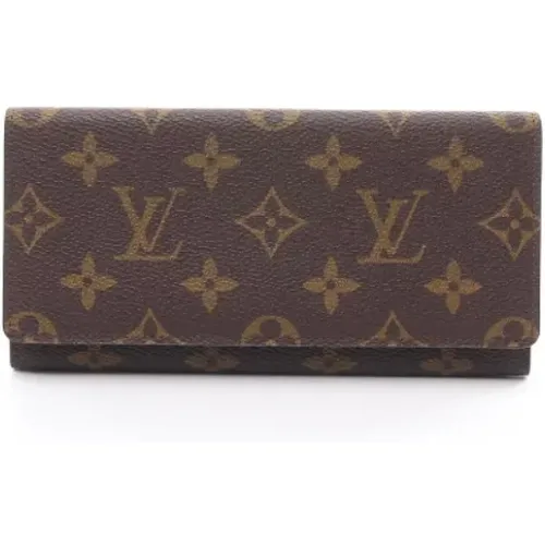 Pre-owned Coated canvas wallets , female, Sizes: ONE SIZE - Louis Vuitton Vintage - Modalova