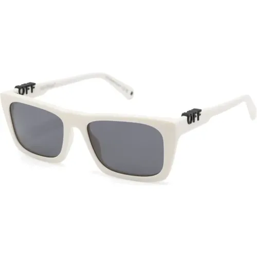 Off , Sunglasses, unisex, , Size: 56 MM Oeri13E 0107 Sunglasses - Off White - Modalova