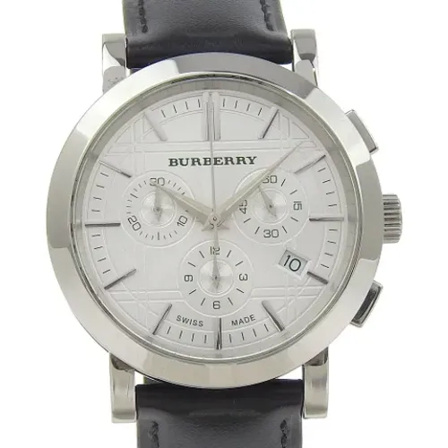 Pre-owned Watches, male, , Size: ONE SIZE Pre-owned Stainless Steel watches - Burberry Vintage - Modalova