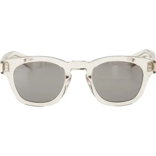 Modern Transparent Sunglasses Sl746 , unisex, Sizes: ONE SIZE - Saint Laurent - Modalova