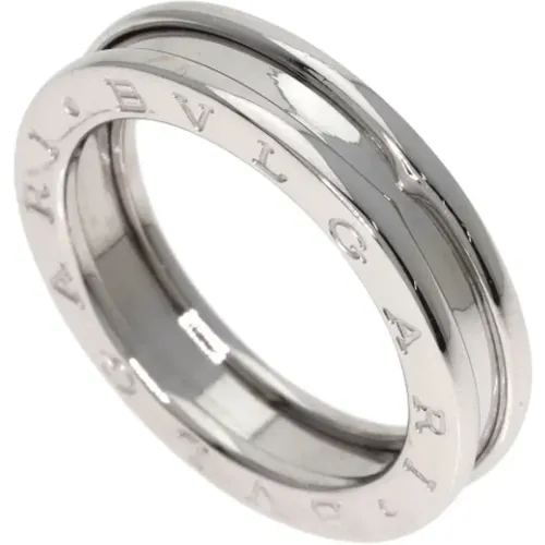 Pre-owned Jewellery, female, , Size: ONE SIZE Pre-owned Silver rings - Bvlgari Vintage - Modalova