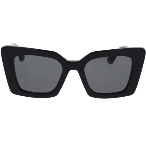 Stilvolle quadratische Sonnenbrille für Frauen - Burberry - Modalova
