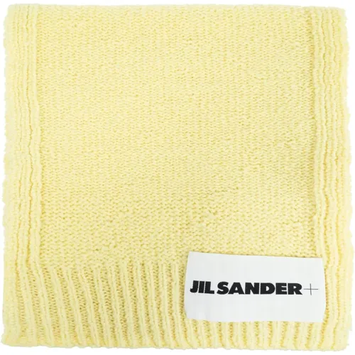 Winter Scarves, female, , Size: ONE SIZE Wool scarf by + - Jil Sander - Modalova