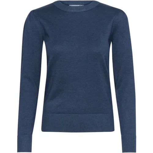 MilaSZ Pullover Knit Titan Melange , female, Sizes: S, M, XS, XL, 2XL, L - Saint Tropez - Modalova