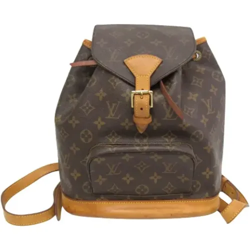 Pre-owned Backpacks, female, , Size: ONE SIZE Pre-owned Canvas backpacks - Louis Vuitton Vintage - Modalova