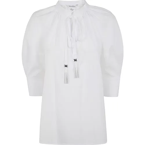 Optic Scarf Shirt , female, Sizes: 2XS, M, S - Max Mara - Modalova