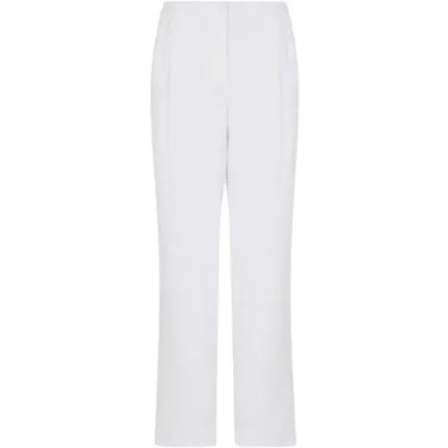 Straight Trousers in , female, Sizes: XS, 2XS - Giorgio Armani - Modalova