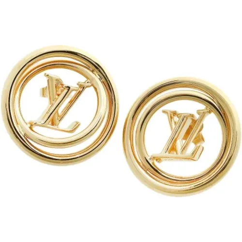 Pre-owned Jewellery, female, , Size: ONE SIZE Pre-owned Metal earrings - Louis Vuitton Vintage - Modalova