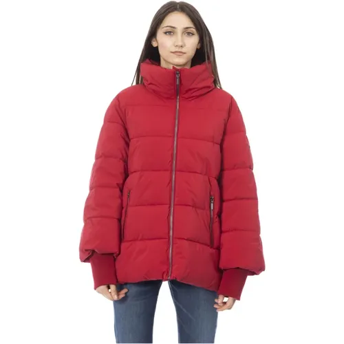 Kurze Steppjacke mit Kapuze , Damen, Größe: 3XL - Baldinini - Modalova