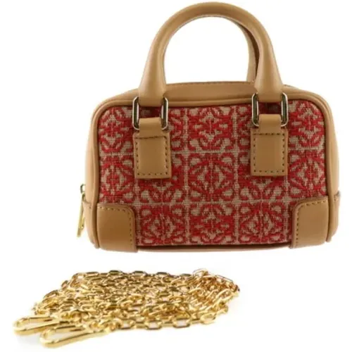 Pre-owned Canvas handbags , female, Sizes: ONE SIZE - Loewe Pre-owned - Modalova