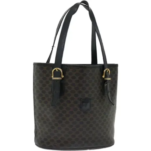 Pre-owned Tote Bags, female, , Size: ONE SIZE Pre-owned Leather totes - Celine Vintage - Modalova