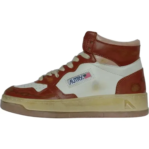 Vintage Leder Sneakers Autry - Autry - Modalova