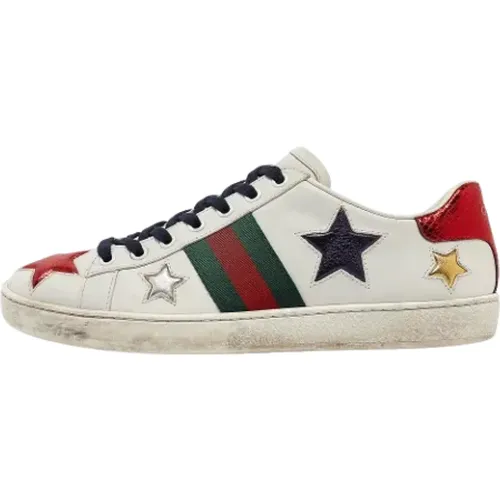 Pre-owned Leder sneakers - Gucci Vintage - Modalova