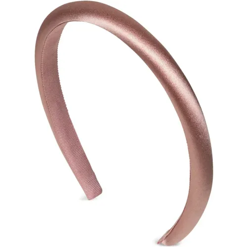 Hair Accessories, female, , Size: ONE SIZE Satin Hair Accessory with Curve Edge - Jennifer Behr - Modalova