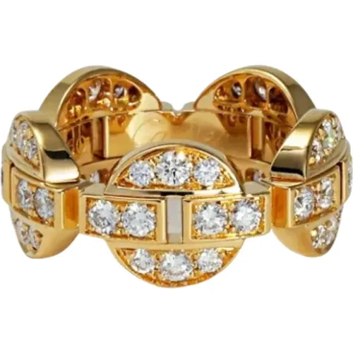 Pre-owned Gold rings , female, Sizes: ONE SIZE - Cartier Vintage - Modalova