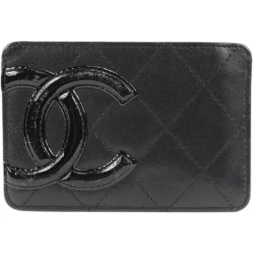 Pre-owned Wallets, female, , Size: ONE SIZE Italian Leather Wallets, Pre-owned, 4.2 Length - Chanel Vintage - Modalova