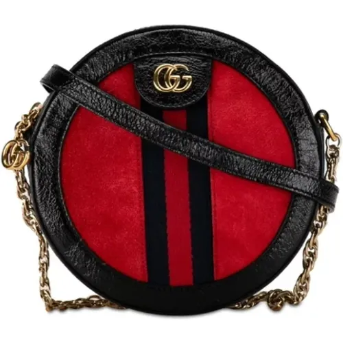 Pre-owned Cross Body Bags, female, , Size: ONE SIZE Pre-owned Leather gucci-bags - Gucci Vintage - Modalova