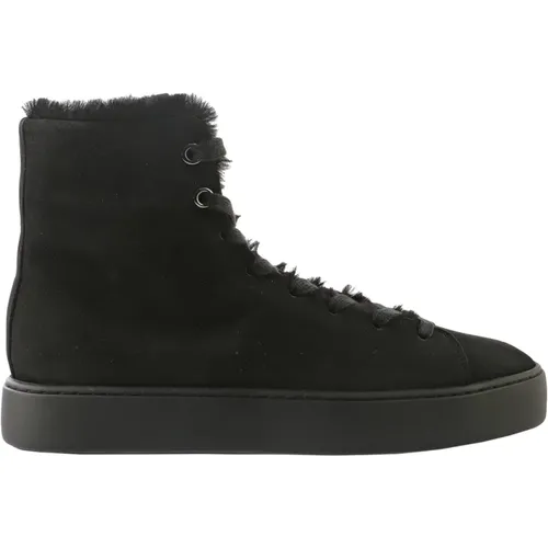 High-Top Sneaker , female, Sizes: 5 UK, 4 1/2 UK, 5 1/2 UK, 8 UK, 7 UK, 8 1/2 UK, 3 UK, 9 UK, 6 UK, 4 UK - Högl - Modalova