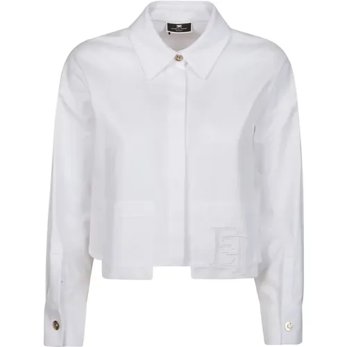 Long Sleeve Shirt , female, Sizes: S - Elisabetta Franchi - Modalova