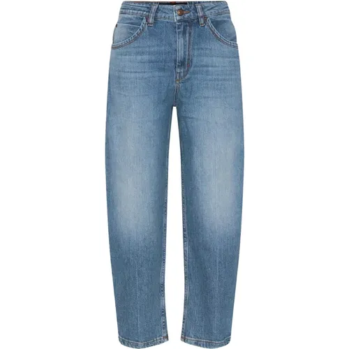 Damen 7/8 Länge Blaue Jeans , Damen, Größe: W25 L32 - drykorn - Modalova