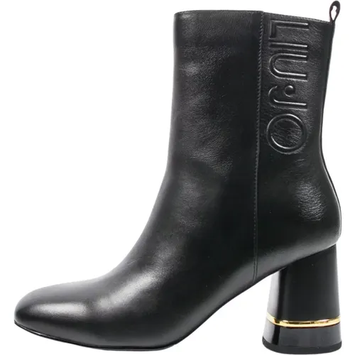Leather Ankle Boots , female, Sizes: 5 UK, 7 UK, 8 UK - Liu Jo - Modalova