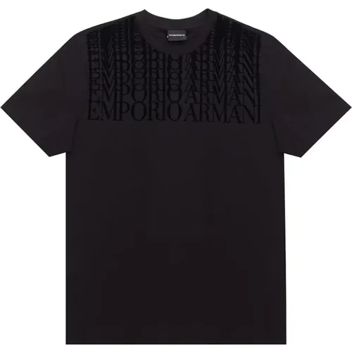 T-Shirts, Classic Collection , male, Sizes: XL - Emporio Armani - Modalova