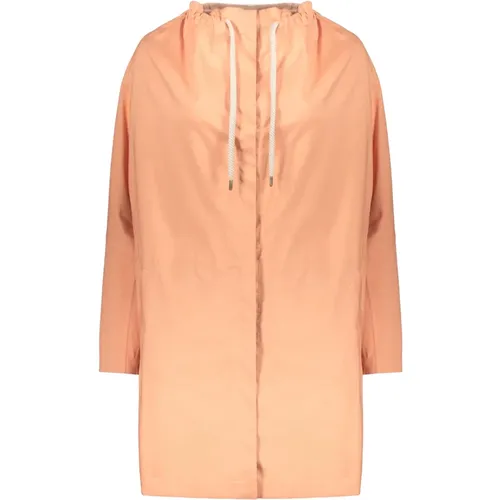 Parkas, female, , Size: S Reversible Cotton Jacket with Adjustable Neck - Moorer - Modalova