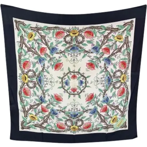 Pre-owned Silk scarves , female, Sizes: ONE SIZE - Gucci Vintage - Modalova