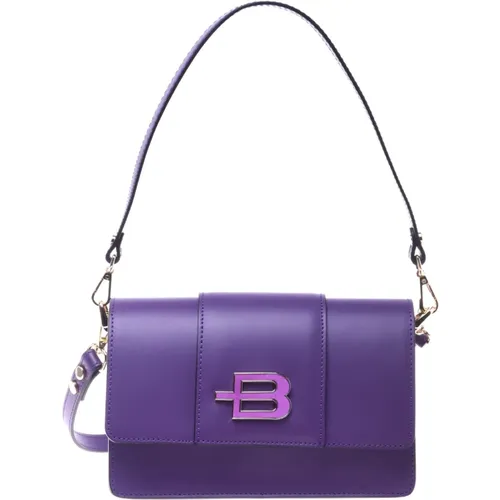 Leather shoulder bag - Baldinini - Modalova