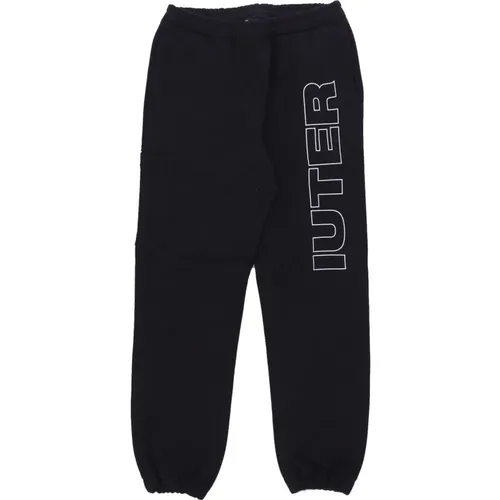 Sweatpants, male, , Size: L Lightweight Tracksuit Pants Elastic Waist - Iuter - Modalova