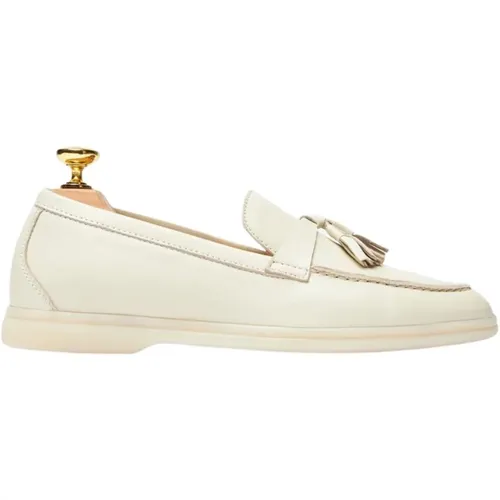 Leandra Tassel Loafer Damen Kalbsleder , Damen, Größe: 37 1/2 EU - Scarosso - Modalova