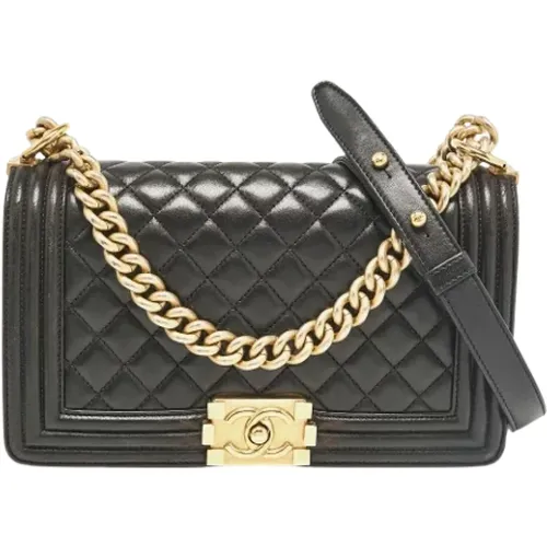 Pre-owned Leather chanel-bags , female, Sizes: ONE SIZE - Chanel Vintage - Modalova