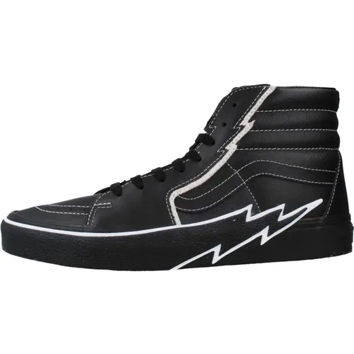 Sneakers, male, , Size: 8 US Bold Sk8-Hi Bolt Sneakers - Vans - Modalova