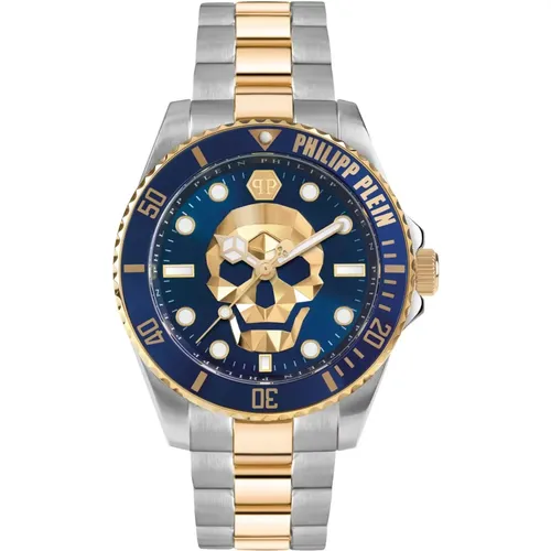 Watches, male, , Size: ONE SIZE The $kull Diver Watch - Philipp Plein - Modalova