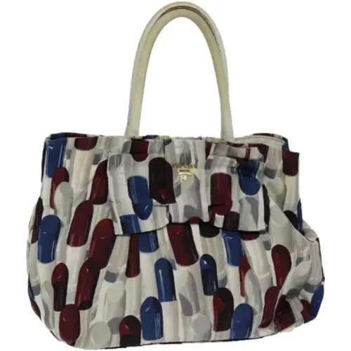 Pre-owned Tote Bags, female, , Size: ONE SIZE Pre-owned Nylon handbags - Prada Vintage - Modalova