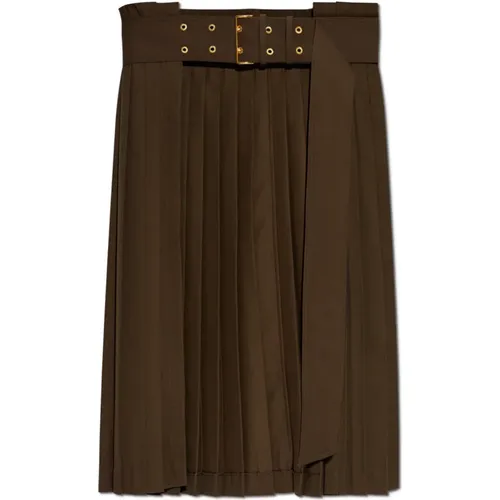 Midi Skirts, female, , Size: XS Pleated skirt - Ami Paris - Modalova