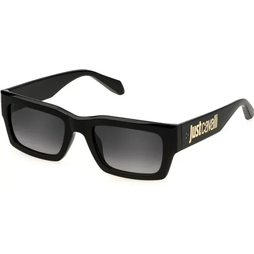 Stylish Sunglasses with Grey Gradient Lenses , unisex, Sizes: 54 MM - Just Cavalli - Modalova