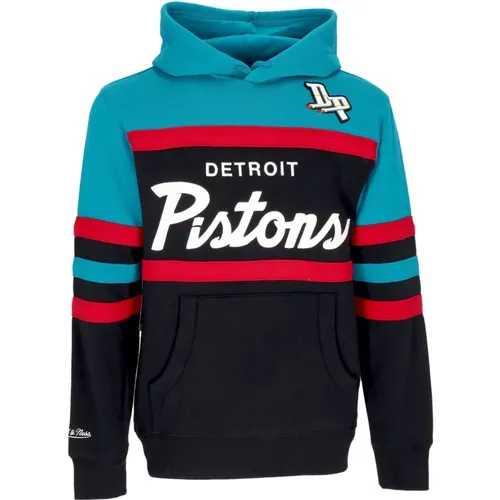 Detroit Pistons NBA Head Coach Hoodie - Mitchell & Ness - Modalova