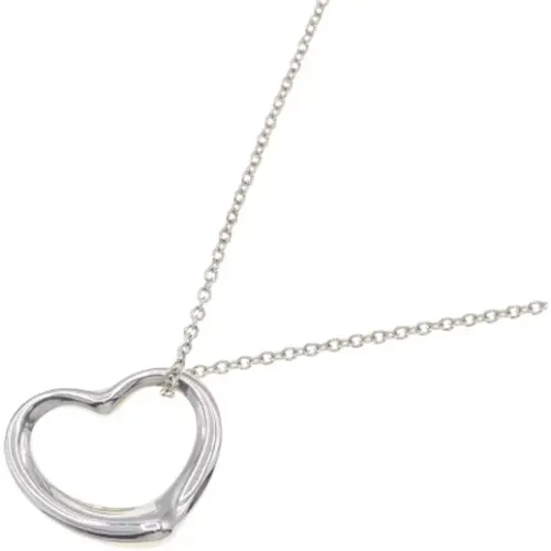 Pre-owned Jewellery, female, , Size: ONE SIZE Pre-owned Silver necklaces - Tiffany & Co. Pre-owned - Modalova