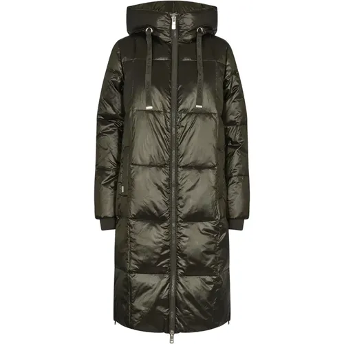 MMNova Metallic Daunenjacke , Damen, Größe: M - MOS MOSH - Modalova